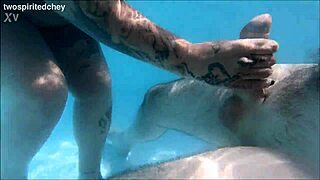 Holiday Pool Threesome Teases with Juicy Curves and Deep Strokes