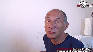 German Redhead Swinger Wife Shared with Another Man