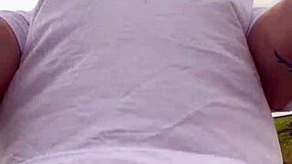 Hey moto girl grabs rider's hands on her big tits while driving he gets hard and cums all over her 😏🏍️💦