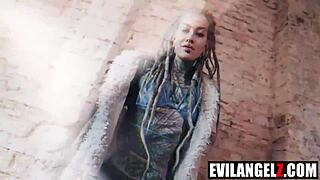 Big Tits Milf Takes DP Dap from Darrell Deeps Nelson Mandingo in Taboo Orgy