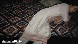 Beautiful Indian wife delivers exotic hardcore fucking romance on ranch wedding night