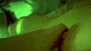 my hot neighbor milf huge shaved tits dildo fucks to massive pussy orgasm pov