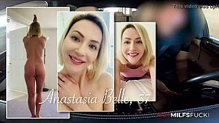 MILF Anastasia Belle's Shocking First Car Fuck Casting Reveal