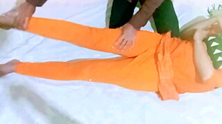 Hot desi college girl FUCKED hard by teacher big black dick big boobs tight pussy