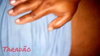 damn this black babe moans taking dick up her ass