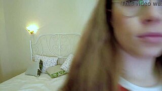 Pregnant Brunette Babe with Huge Belly Moans Masturbating Solo on Camera