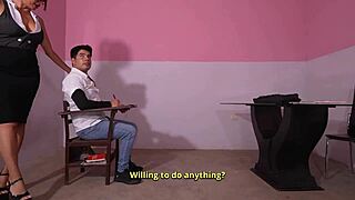 What if teacher swaps grades for secret fun with her struggling young student?