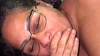 stepmom chats with dad on phone while getting secretly pounded from behind