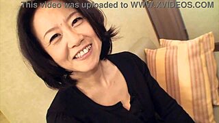 asian milf junko sakashita flashes big boobs on street then fingers hairy pussy with vibrator frenzy