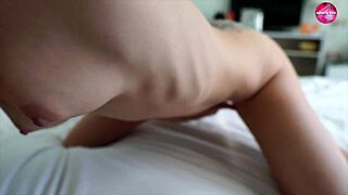 Brunette Fingers Tight Pussy to Gushing Orgasm in Passionate Solo