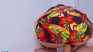 best friend begs for creampie in her tight vagina through sexy dress!