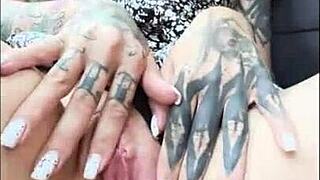 asian milf teen threesome starts with adult games then turns to forest creampie riding