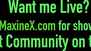 Nyssa Nevers and Maxine X Ease Stress with Dildos