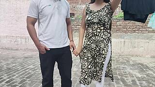 hey babe, we can't hold back during this wild rooftop terrace fuck anymore