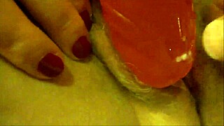 hey, ever seen a horny mature slam that dildo deep inside her craving hole?