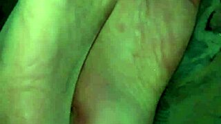 german chubby feet in sheer pantyhose tease up close