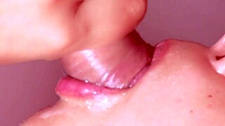 we filmed every close-up thrust in our raw intense blonde teen creampie sex tale