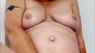 dirty girl wanks frantically at mummy's begging for orgasm release now!