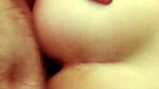 Shaved milf bends over for intense doggystyle pussy pounding in pov