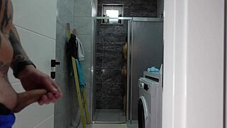 ever wonder what happens when i sneak a huge cock into my stepsister's shower for taboo doggystyle pounding?