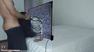 samara from halloween shows up horny for two black cocks at once 🎃🍆🍆