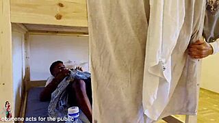 Schoolmate Caught Jerking Huge Cock In Room