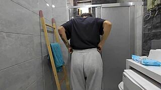 ever wonder what happens when i sneak a huge cock into my stepsister's shower for taboo doggystyle pounding?