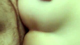 Shaved milf bends over for intense doggystyle pussy pounding in pov