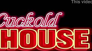 Chubby brazilian bbw milf rides cocks from cuckold house gang in wet pussy