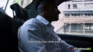 innocent housewife turns submissive prostitute flashing tits for monster cock