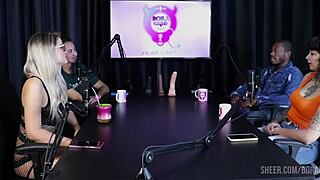 hyoran carvalho's sheer red tease leads to outdoor swingers orgy