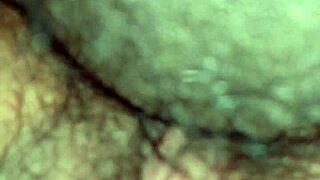 secret creampie fills neighbor's hairy japanese pussy to overflowing