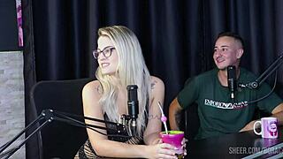 hyoran carvalho's sheer red tease leads to outdoor swingers orgy