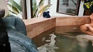 Wife consoles husband's friend by spreading legs for his cock while hubby's watching