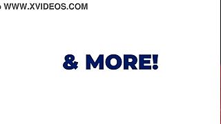 massive cumshot drenches the lactating student on the milking table after deepthroat