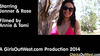 Aussie Lesbians Tease Bikini Rimjob Outdoors