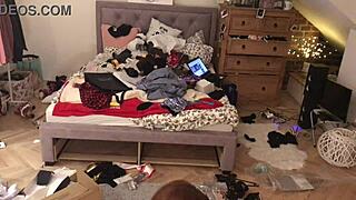 girls try tiny thongs wedgies and boob pasties at home party