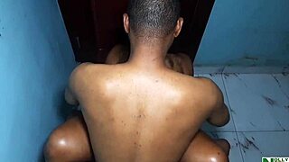 What Happens in This Ebony Threesome with Big Black Cocks and Petite Babe?