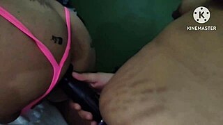 Hey sissy, feel your girlfriend's strap-on pounding your ass deep right now?