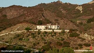 Russian Bride Bound and Gaped in BDSM Double Penetration Gangbang by Monster Cocks