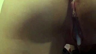 Little Tight Pussy Bent Over Takes Huge Creampie Load Dripping Out