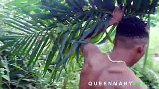 i spot young bbw fetching wood in bush, help her then she rides my bbc hard outdoors till creampie