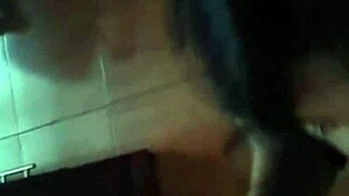 beautiful student teases with handjob leading to massive teen cumshot explosion