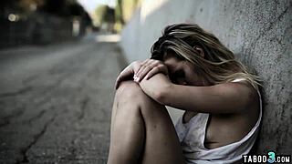 Who Could Resist Cleaning Up This Petite Homeless Teen Before Pounding Her Bent Over?!