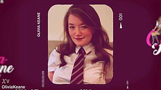 british teen grinds her pillow hard in nurse costume