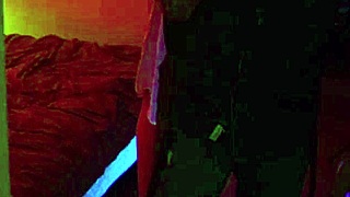 Yaira gropes her big natural tits and pussy while brushing long hair around house teasing