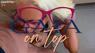 teacher milf gapes her asshole wide after student drinks her hot piss straight from toilet!