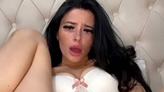 What if horny US exchange student girlfriend squirts solo on cam?