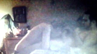 Girlfriend Blowbangs Dude While Boyfriend Films Threesome