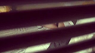 Spying stepsister masturbates doggystyle blows cumshot pov